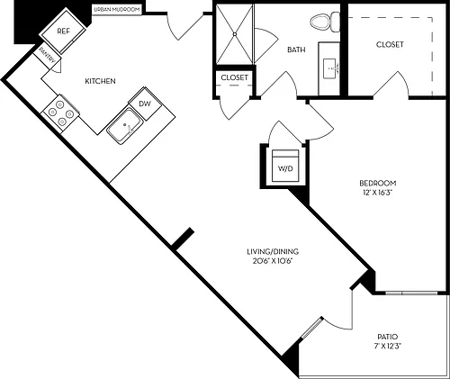 Floor plan 1C1