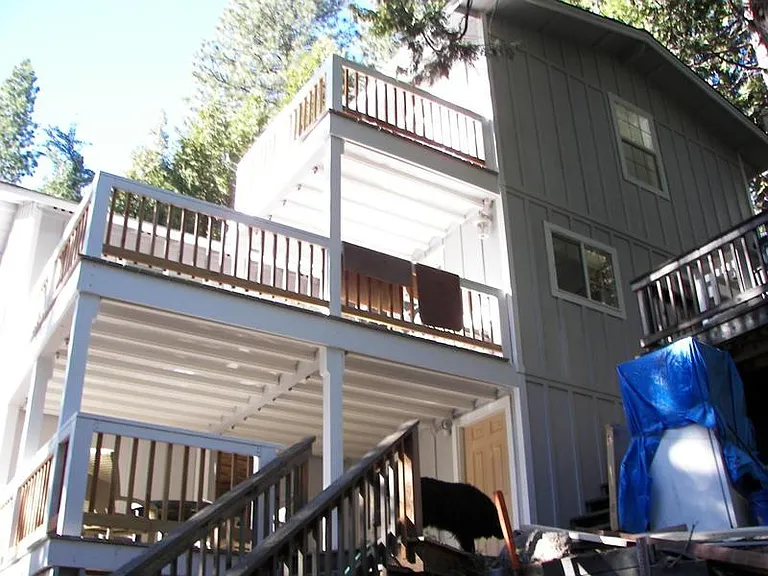 Back of the cabin