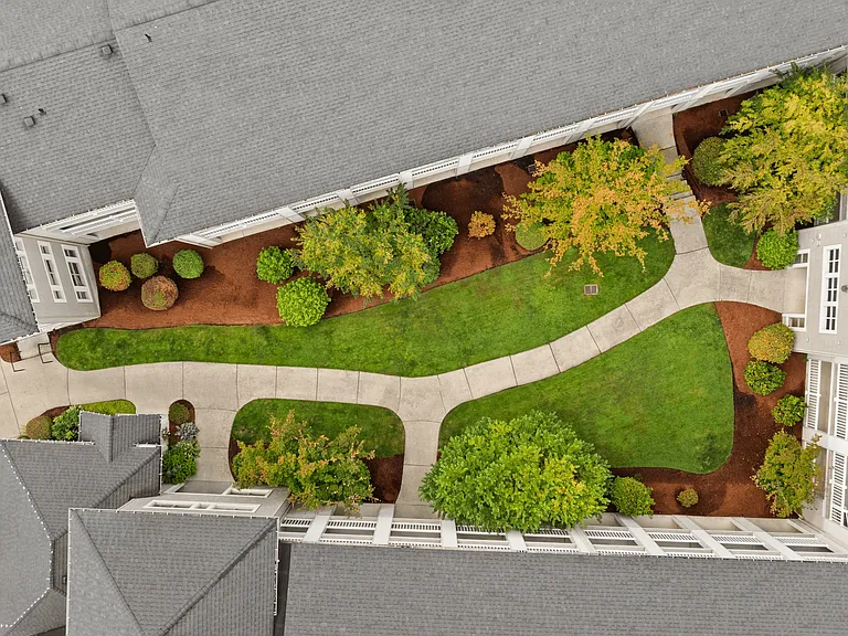Enjoy beautifully landscaped courtyards designed for peaceful strolls and everyday relaxation.
