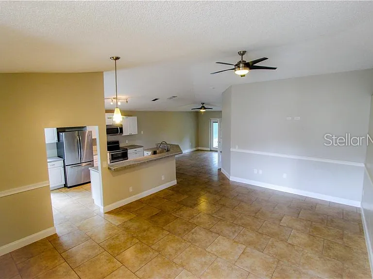 View of Family Room from Foyer