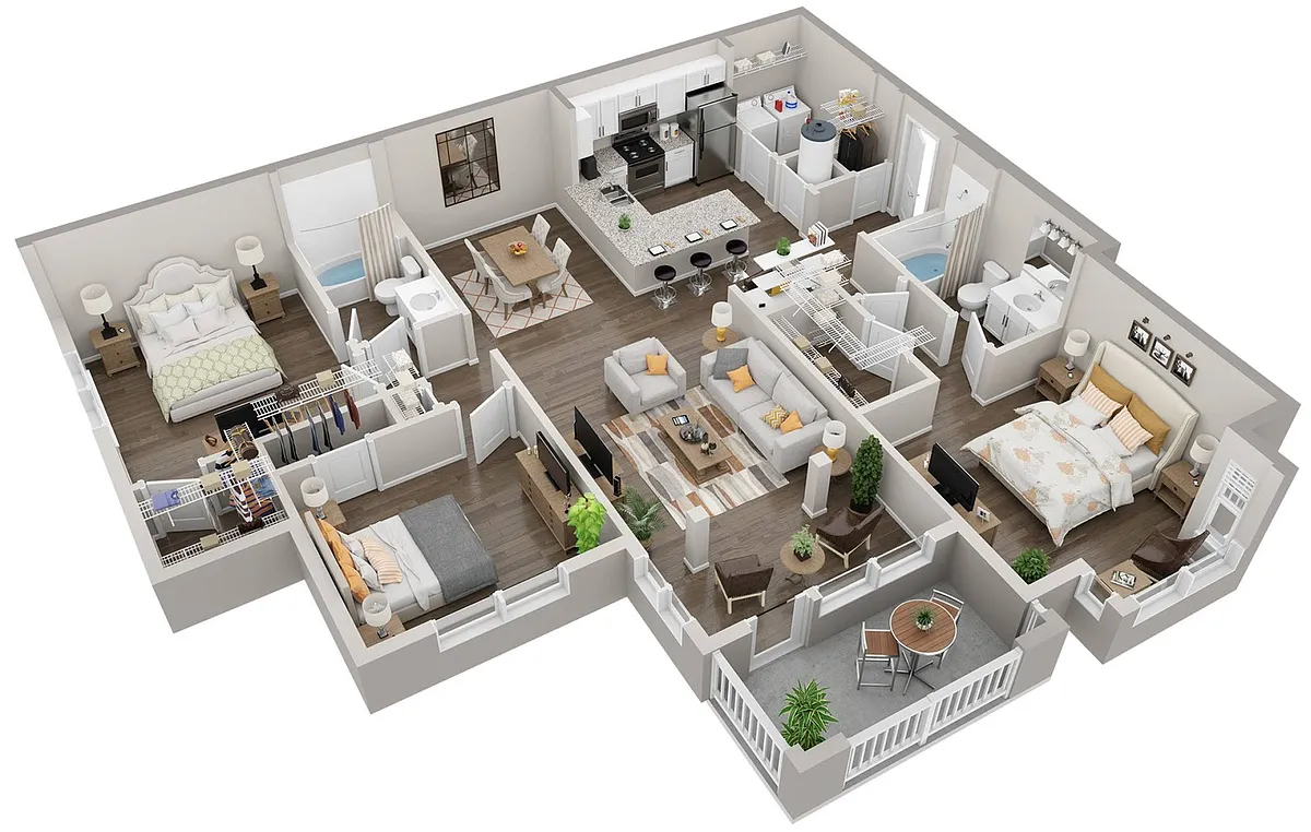 Floor plan c1a