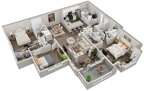 Floor plan c1a