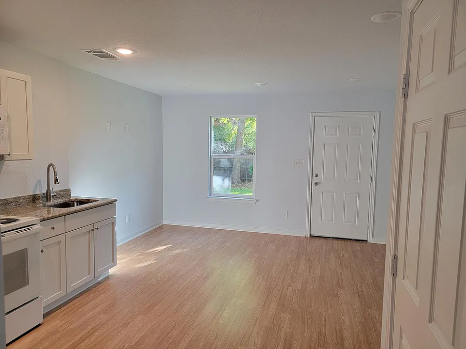Kitchen + living room