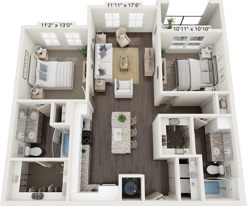Floor plan B1