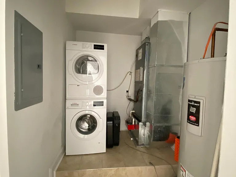 washer and dryer room