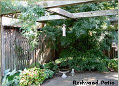 Redwood Pergola