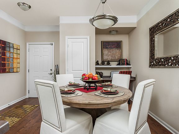 Open Dining Room with Hardwood Floors - St James at Goose Creek