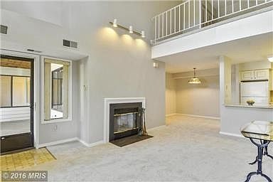 Open Living Room with Fireplace
