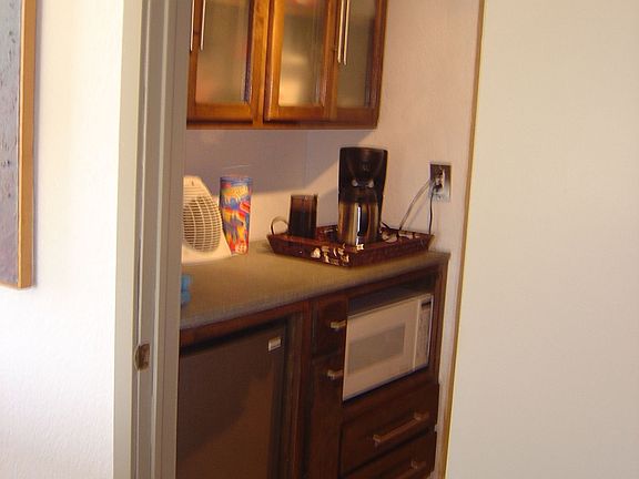 Hospitality Center in Master Closet