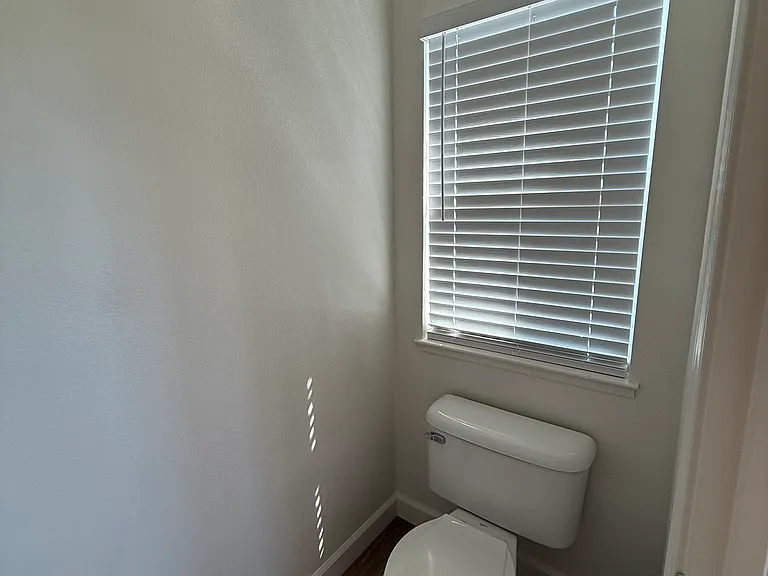 Master separate toilet.
