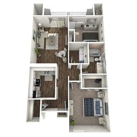 Floor plan Leelanau