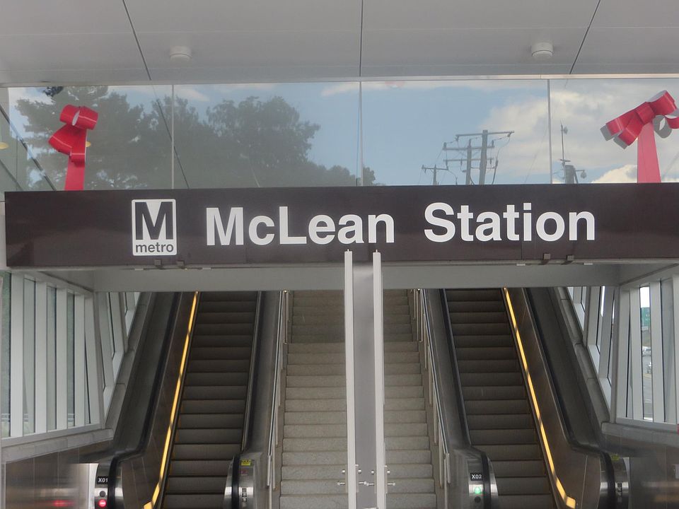 Walking distance to McLean Metro Station