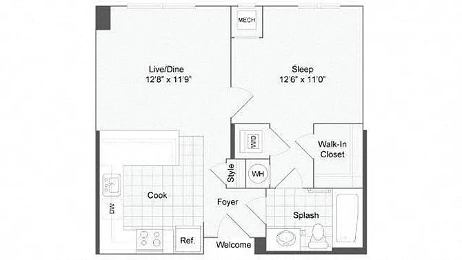 Floor plan Auburn