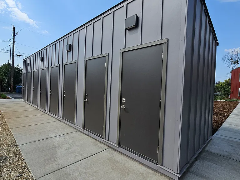 Detached storage
Off-street parking