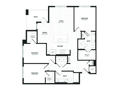 Floor plan C1