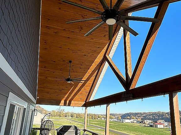 Deck is approx. 600 sqft. 