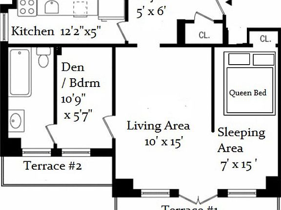 2nd image of 7 Park Ave #20AA