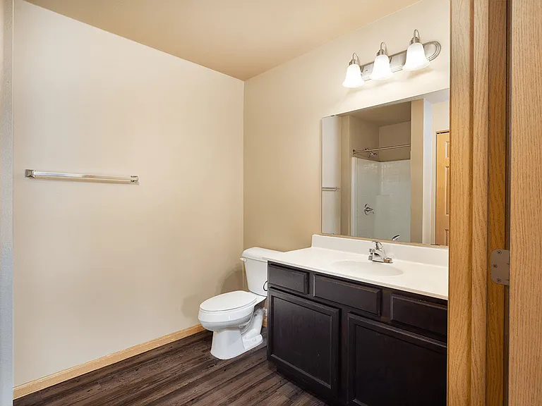 Spacious Bathrooms