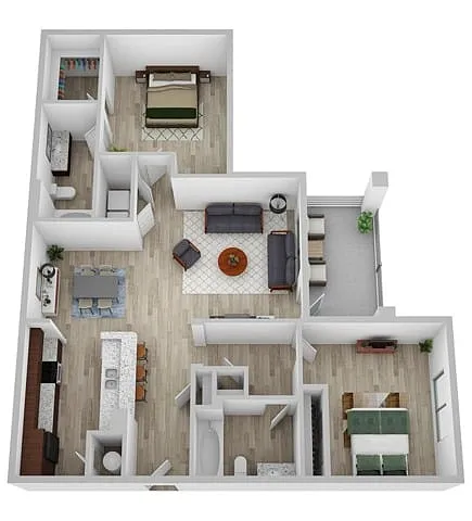Floor plan B1