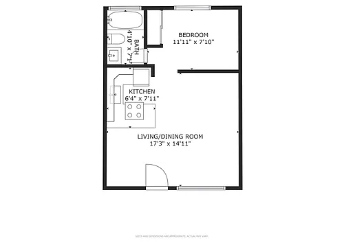 Floor plan Studio