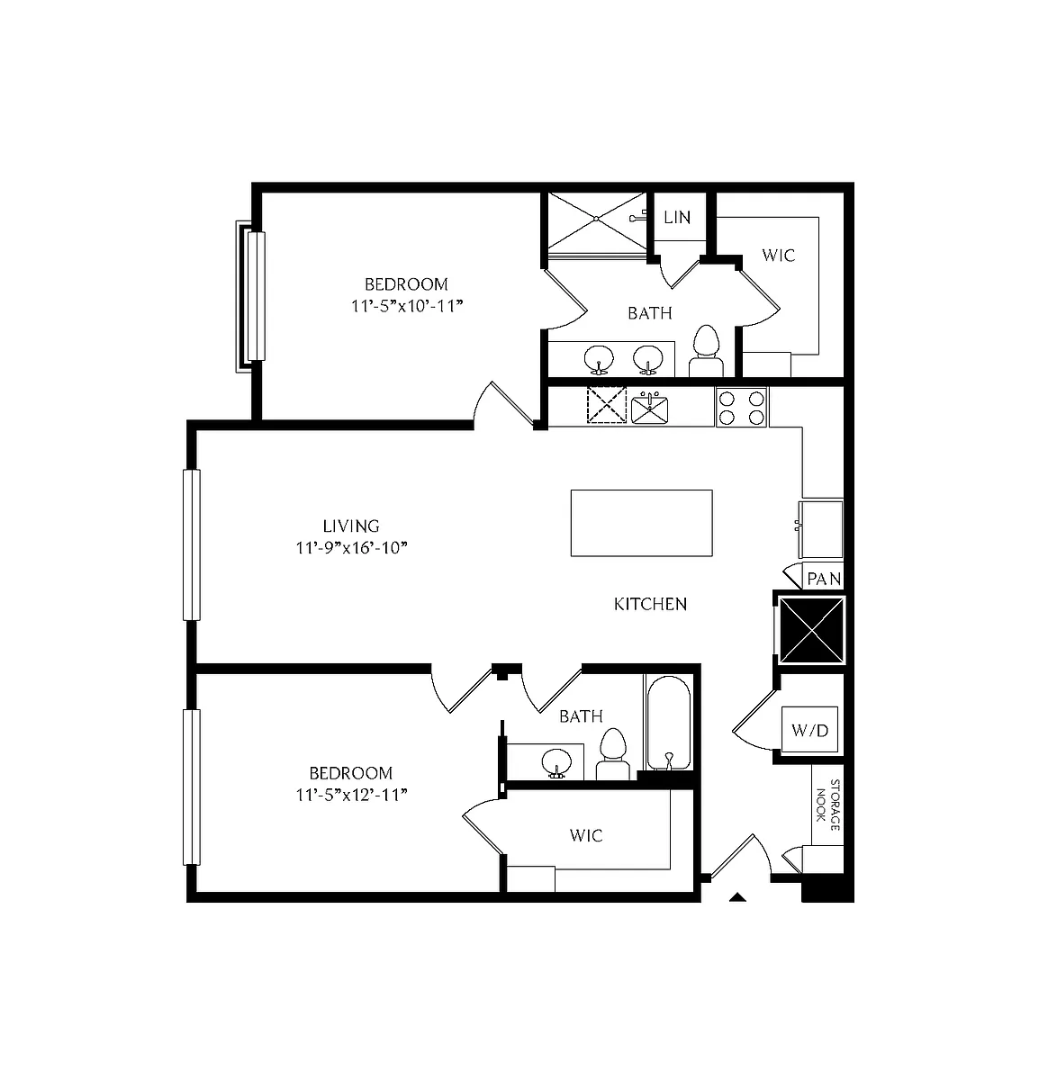 Floor plan 2A1