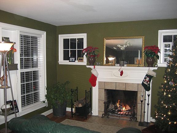 living room has hardwooods 