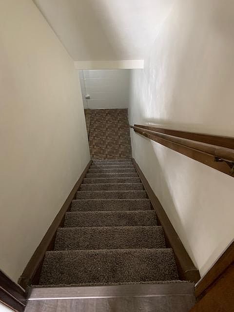 Stairs down to basement