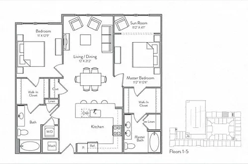 Floor plan B5A