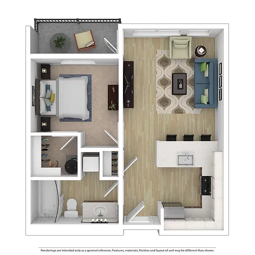 Floor plan 1B 1B Plan A Alt