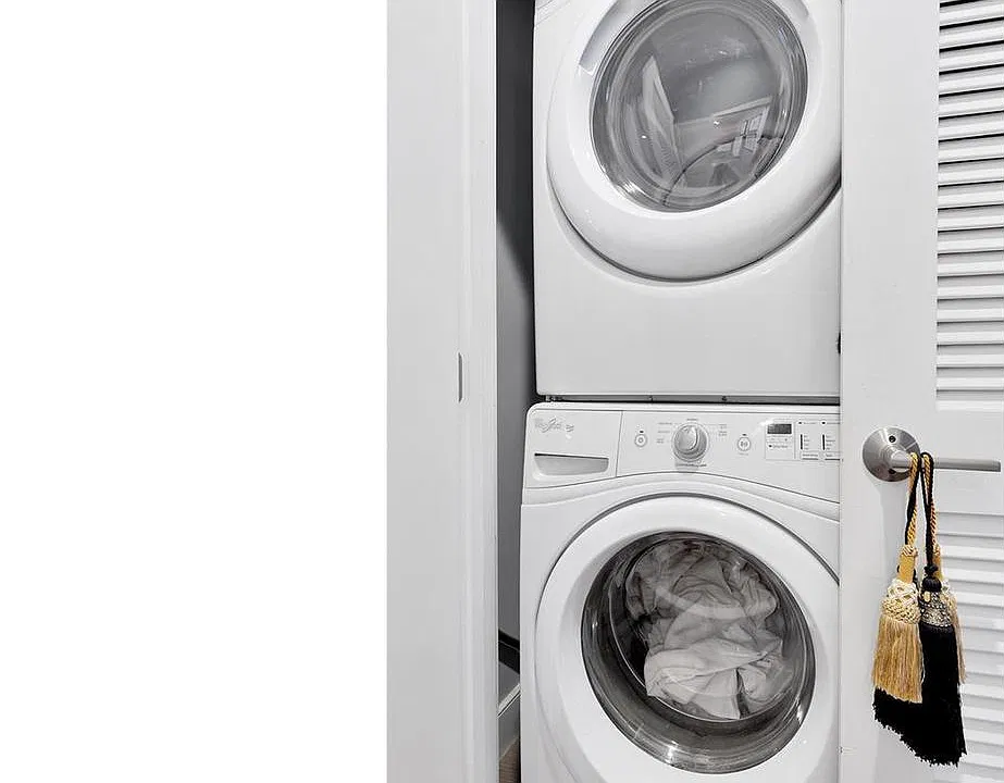 In-unit washer-dryer.