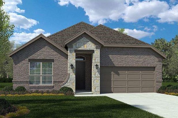D.R. Horton's Holly Floorplan Elevation A. Photos shown here may not depict the specified home & features included are for illustration purposes only