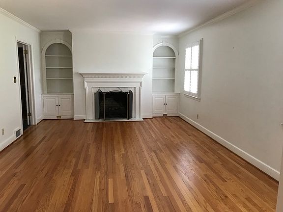 Living shelves fire place