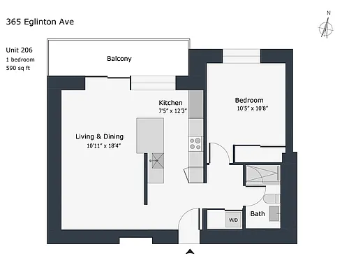 Floor plan 50059A-206