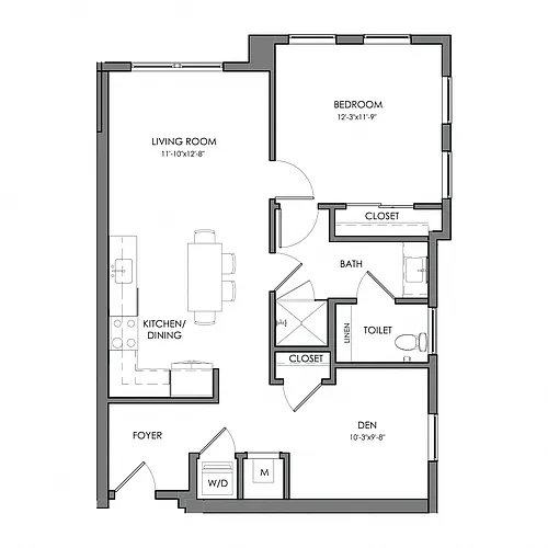 Floor plan Aspen AD6