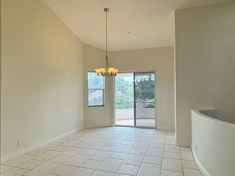 View of formal dining room from living room