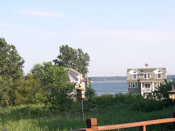 View & walk to private beach