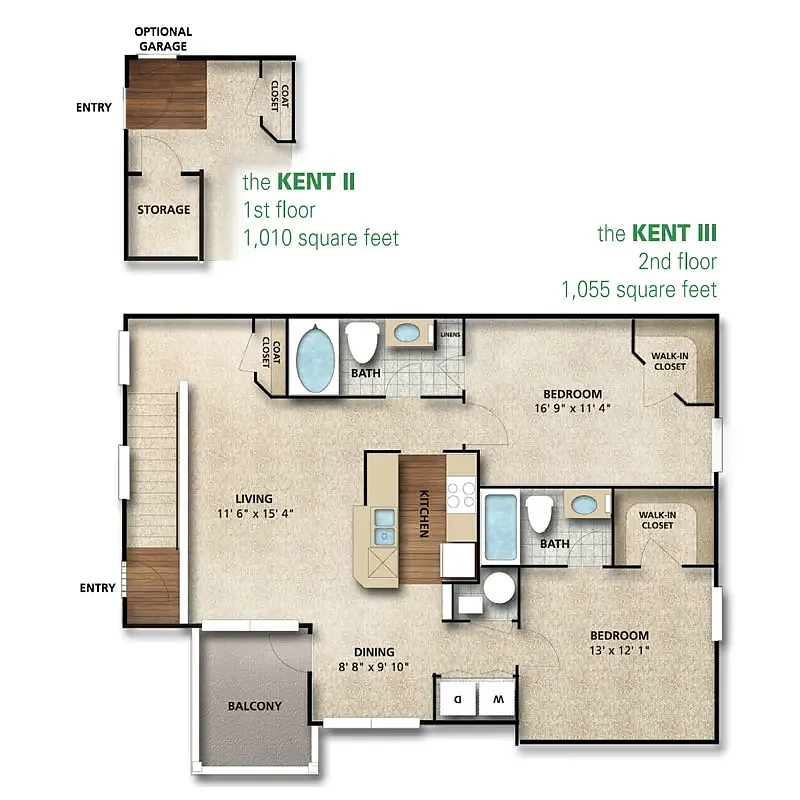 Floor plan Kent III