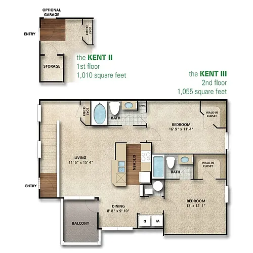 Floor plan Kent II