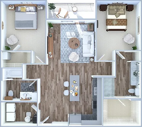B2 Floorplan B2 Floorplan
