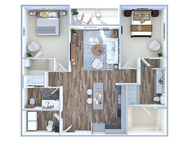 Floor plan B2