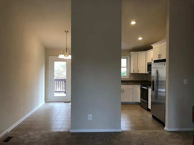 Living Room View to Kitchen