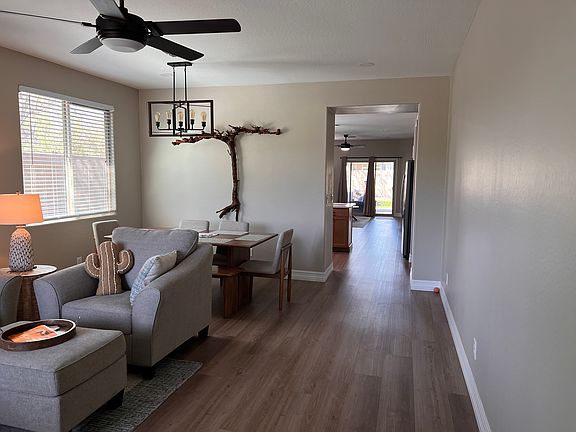Front Livingroom/ dining room. Open concept. Luxury vinyl flooring throughout home.