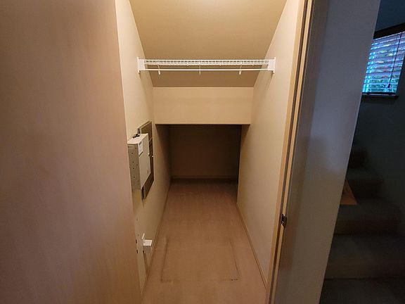 Main floor's closet
