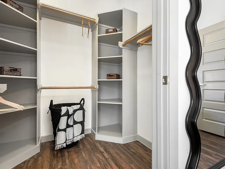 Large Closet with Built-Ins and Plenty Of Storage