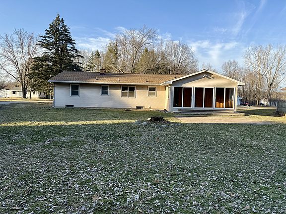 Back of House with View of 3 Season Porch