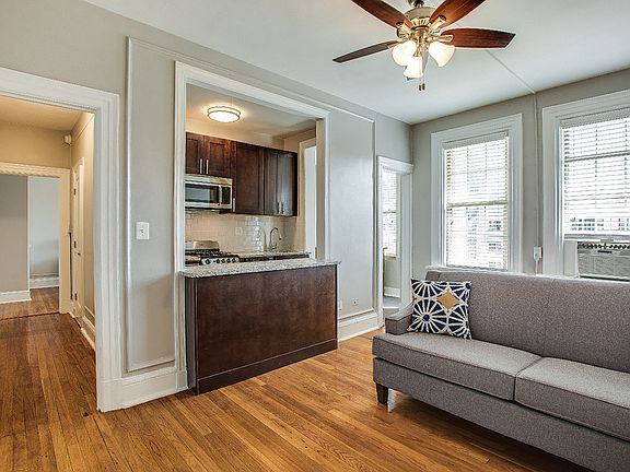 One-bedroom living (staged)