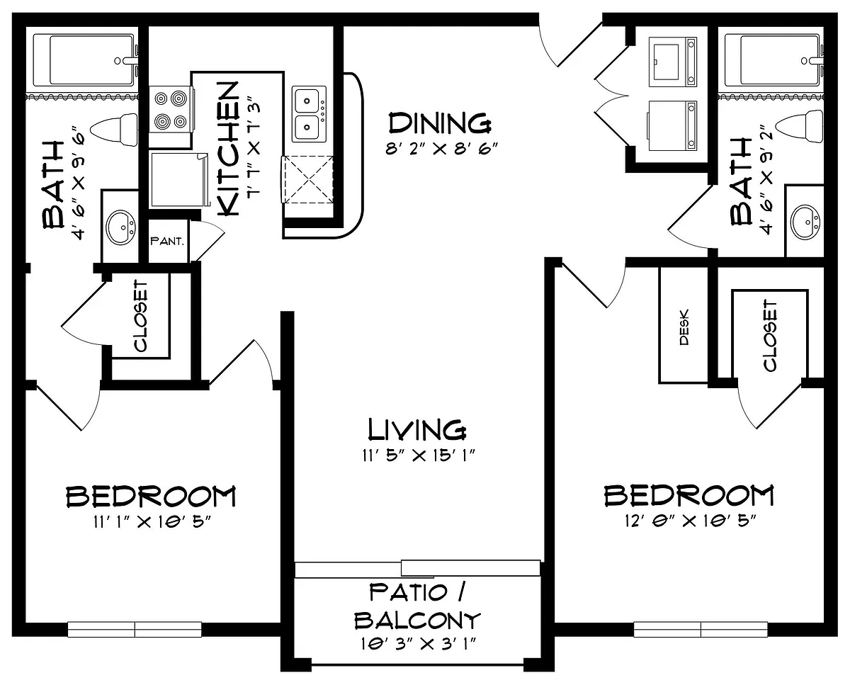Floor plan B11