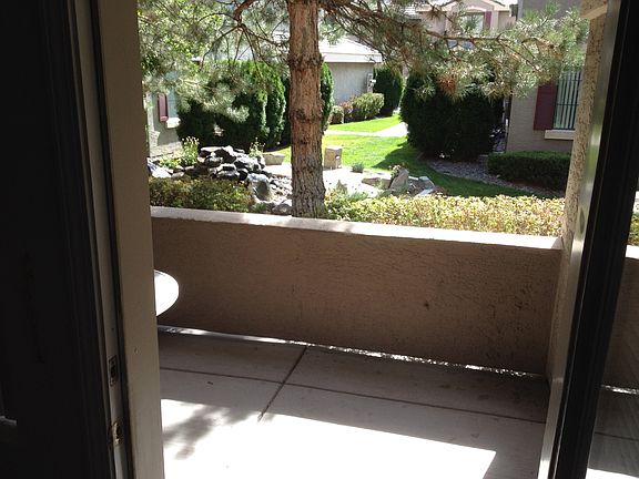 Patio right outside of the front room. Near beautiful fountain.