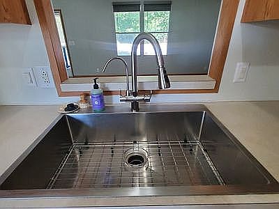 New SS Farm Sink & Faucet