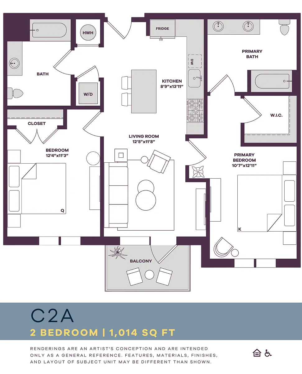 Floor plan c2a